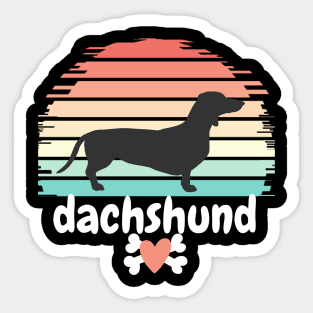 funny dachshund dog for adults lover,miniature dachshund,Mini dachshund Dog Inspired Graphic Sticker